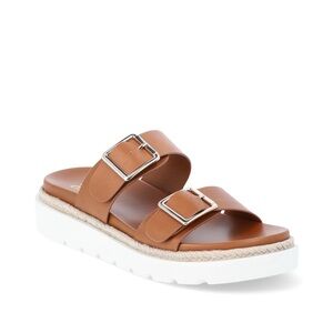 Steven By Steve Madden Brown Platform Sandals